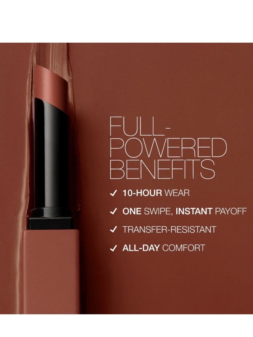 Thunder Kiss NARS Powermatte Lipstick Soft Mauve Brand New in Box Full Size